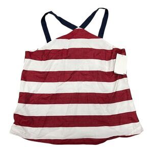 Habitual Girl Red Striped Tank Top 12